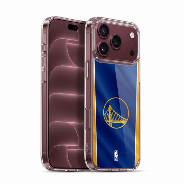 NBA Golden State Warriors Vertical Banner Soft Gel Case for Apple iPhone 18 Pro Max