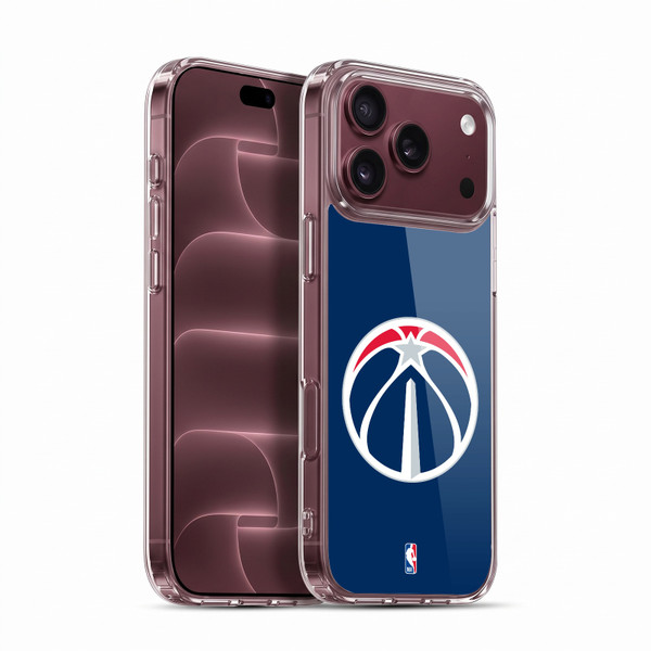 NBA Washington Wizards Logo Navy Blue Soft Gel Case for Apple iPhone 18 Pro Max