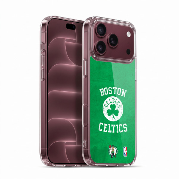 NBA Boston Celtics Distressed Soft Gel Case for Apple iPhone 18 Pro Max