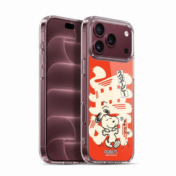 Peanuts Oriental Snoopy Dancing Soft Gel Case for Apple iPhone 18 Pro Max