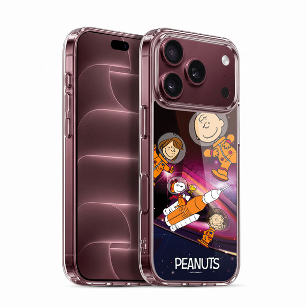 Peanuts Secrets Of Apollo 10 Deep Space Soft Gel Case for Apple iPhone 18 Pro