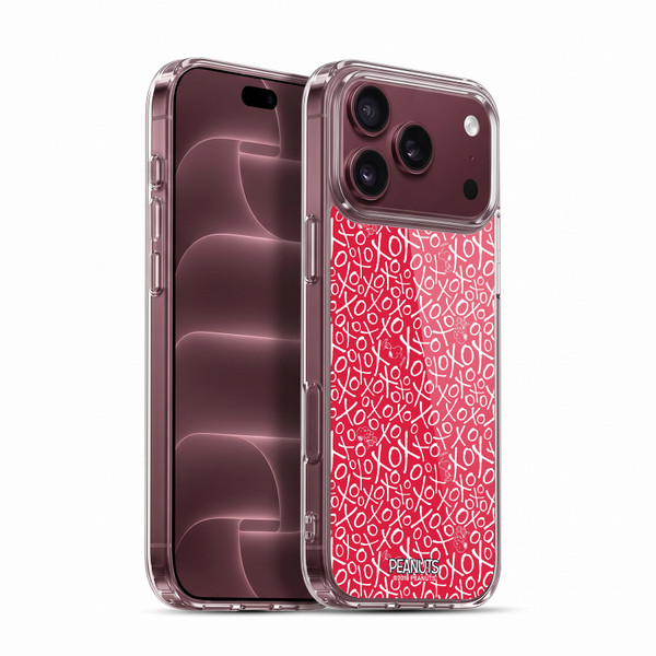 Peanuts Sealed With A Kiss Pattern Soft Gel Case for Apple iPhone 18 Pro Max