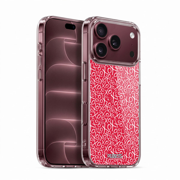 Peanuts Sealed With A Kiss Pattern Soft Gel Case for Apple iPhone 18 Pro