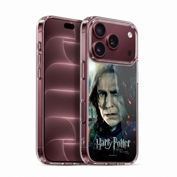 Harry Potter Deathly Hallows VIII Severus Snape Soft Gel Case for Apple iPhone 18 Pro