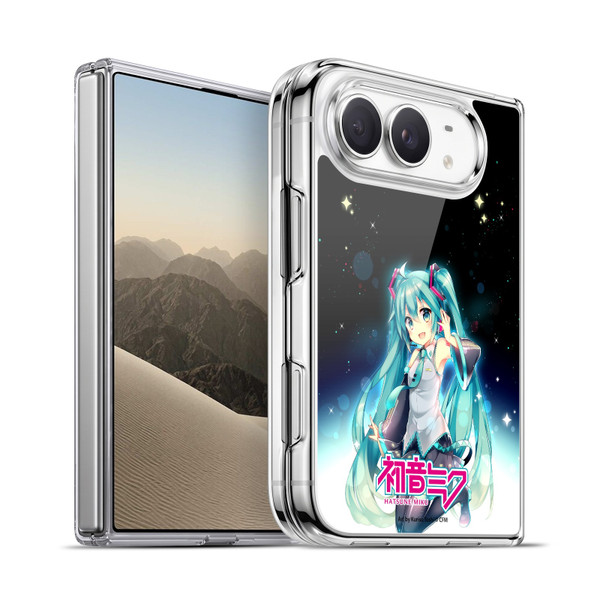 Hatsune Miku Graphics Night Sky Soft Gel Case for Apple iPhone Duo