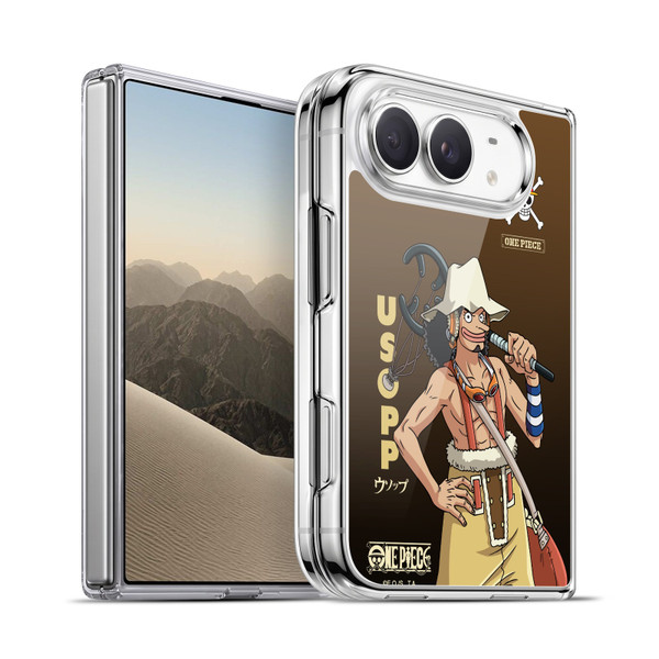 One Piece Graphic Art Usopp Soft Gel Case for Apple iPhone Duo
