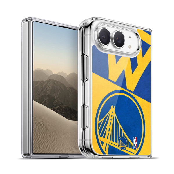 NBA Golden State Warriors Half Oversized Soft Gel Case for Apple iPhone Duo