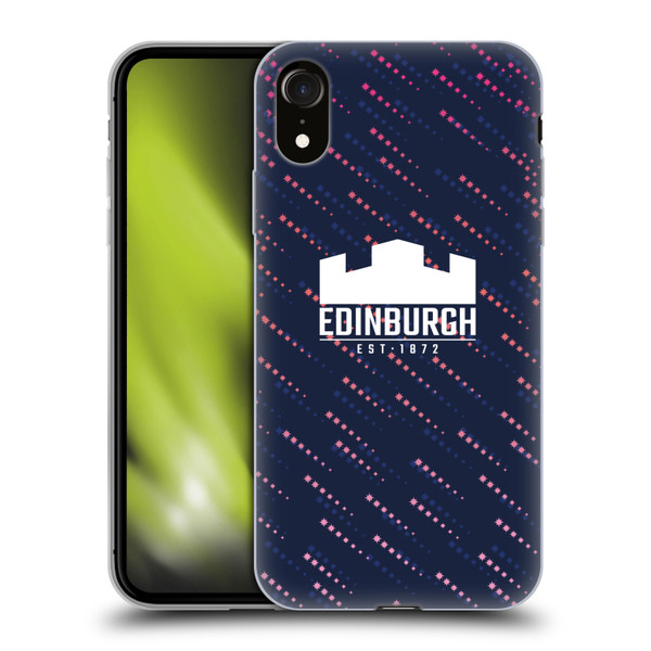 Edinburgh Rugby 2024/25 Crest Kit Training Soft Gel Case for Apple iPhone XR