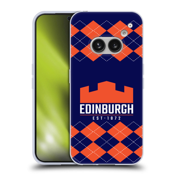 Edinburgh Rugby Logo 2 Argyle Soft Gel Case for Nothing Phone (2a)