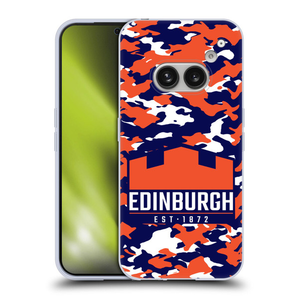 Edinburgh Rugby Logo 2 Camouflage Soft Gel Case for Nothing Phone (2a)