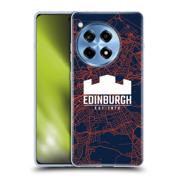 Edinburgh Rugby Graphics Map Soft Gel Case for OPPO OnePlus Ace 3 5G