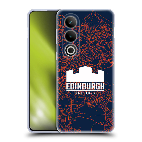 Edinburgh Rugby Graphics Map Soft Gel Case for OPPO OnePlus Ace 3V 5G