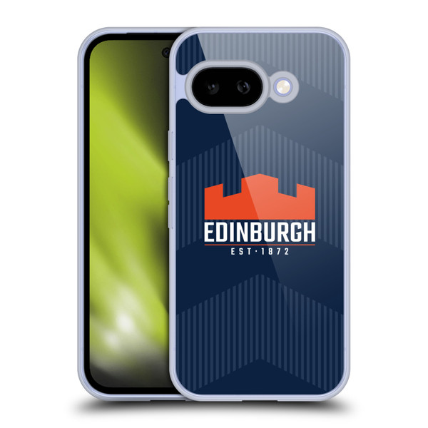Edinburgh Rugby Graphics Lines Soft Gel Case for Google Pixel 9A