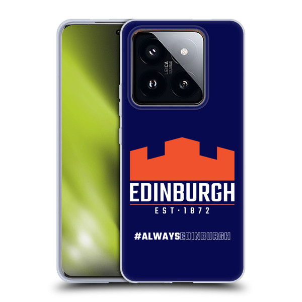 Edinburgh Rugby Logo 2 Always Edinburgh Soft Gel Case for Xiaomi 14 Pro