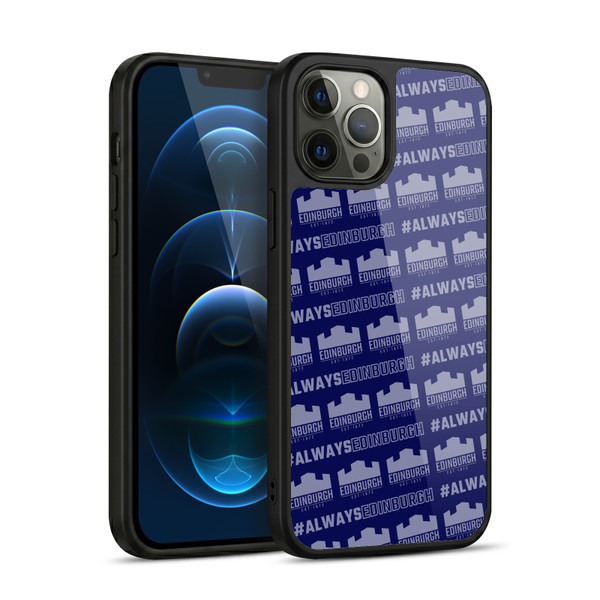 Edinburgh Rugby Logo 2 Pattern Gel Armour Case For Apple iPhone 12 Pro Max