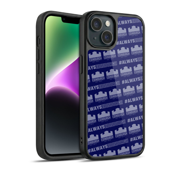 Edinburgh Rugby Logo 2 Pattern Gel Armour Case For Apple iPhone 14
