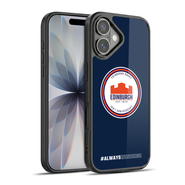 Edinburgh Rugby Graphics 150th Logo Gel Armour Case For Apple iPhone 17