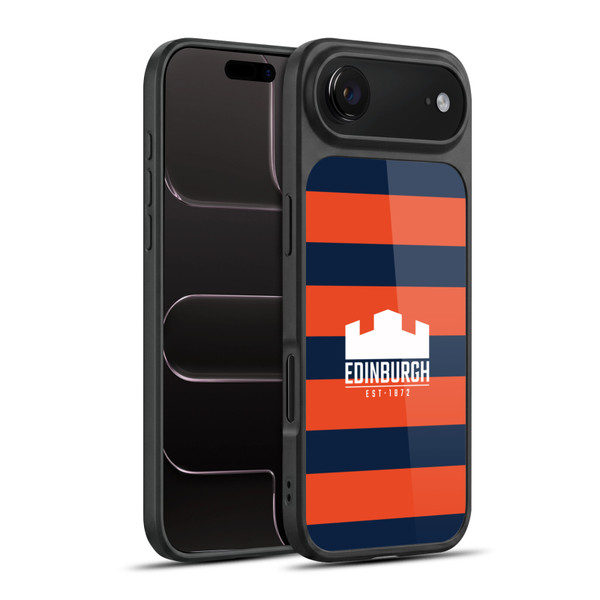 Edinburgh Rugby Graphics Stripes Gel Armour Case For Apple iPhone 17 Air