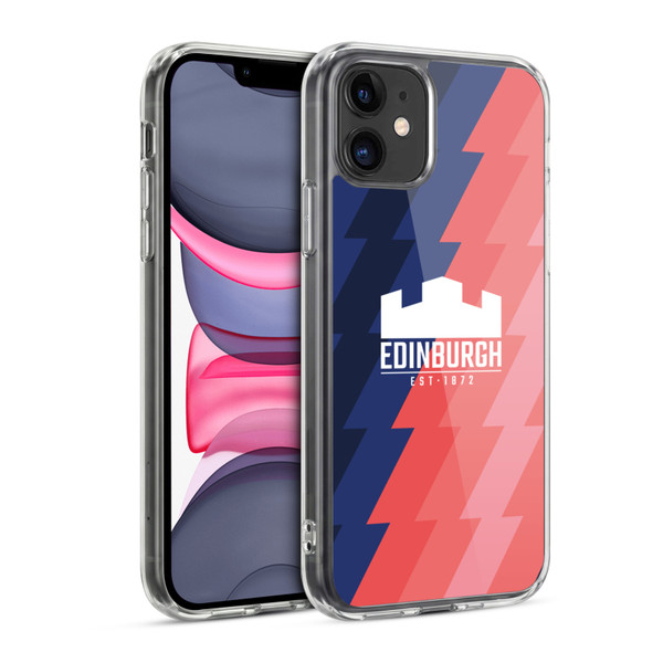 Edinburgh Rugby 2025/26 Crest Kit Training Soft Gel Case for Apple iPhone 11