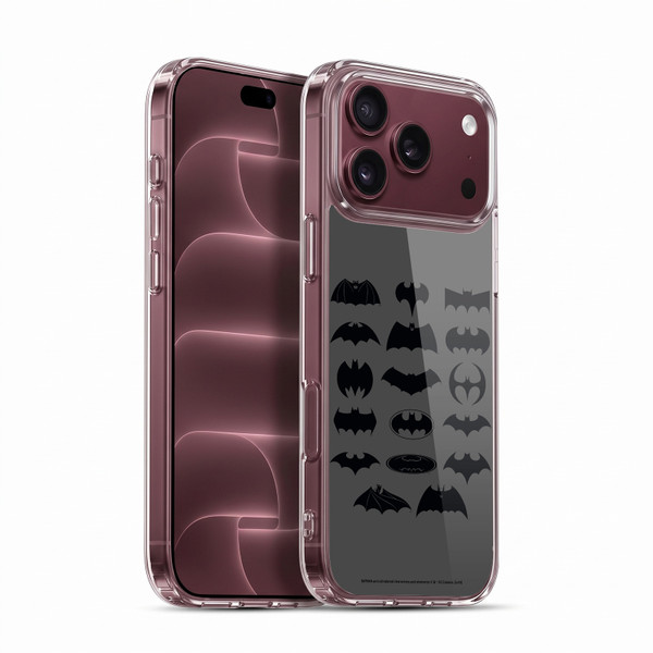 Batman DC Comics Logos Comic Soft Gel Case for Apple iPhone 18 Pro Max