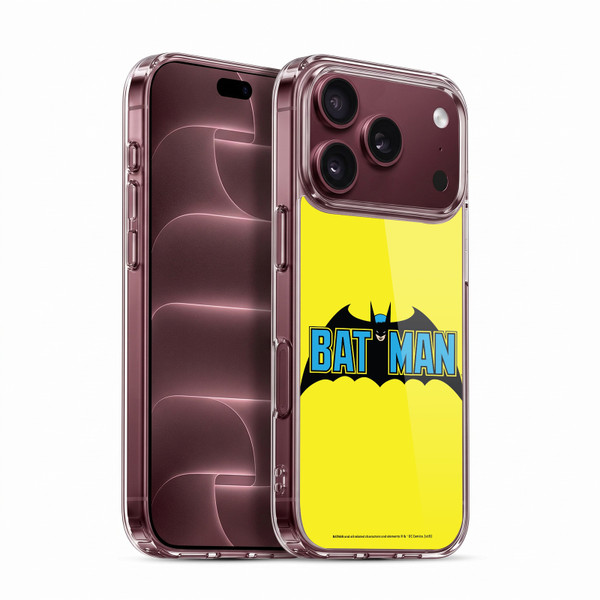 Batman DC Comics Logos Classic 2 Soft Gel Case for Apple iPhone 18 Pro