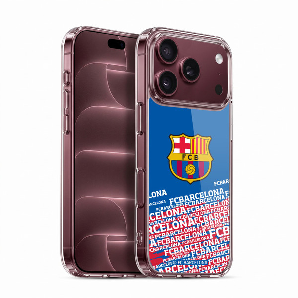 FC Barcelona Crest Impact Soft Gel Case for Apple iPhone 18 Pro