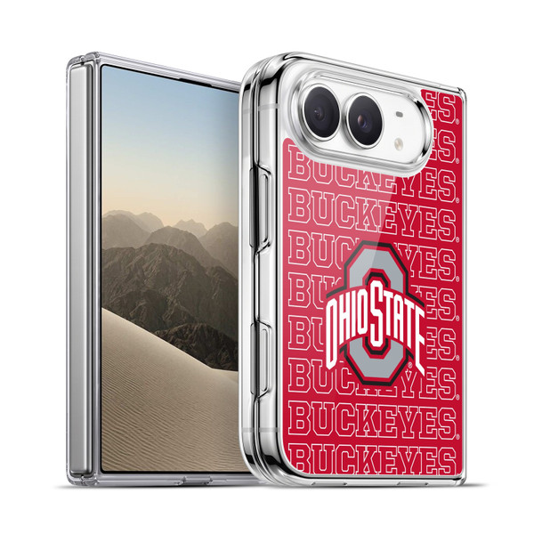 Ohio State University Logo Outline Buckeyes Soft Gel Case for Apple iPhone Duo
