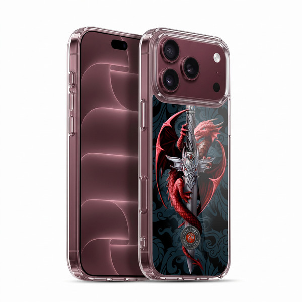 Anne Stokes Dragons Dagger Soft Gel Case for Apple iPhone 18 Pro Max