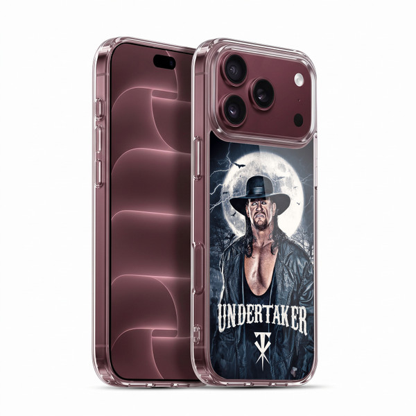 WWE The Undertaker Portrait Soft Gel Case for Apple iPhone 18 Pro Max