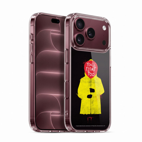 IT Movie Graphics You'll Float Too Soft Gel Case for Apple iPhone 18 Pro