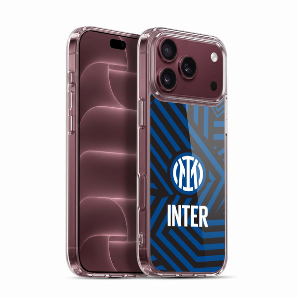 Fc Internazionale Milano Patterns Abstract 1 Soft Gel Case for Apple iPhone 18 Pro Max
