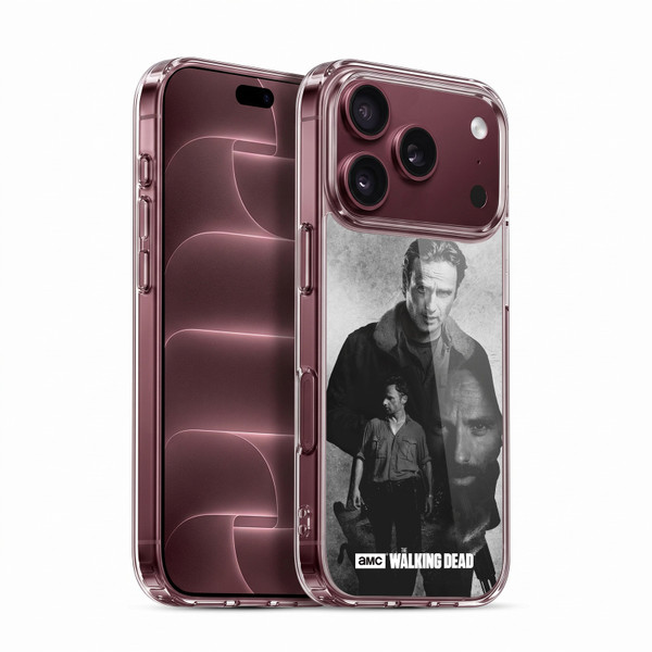 AMC The Walking Dead Double Exposure Rick Soft Gel Case for Apple iPhone 18 Pro
