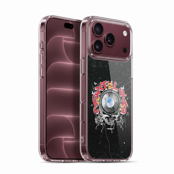 Grateful Dead Graphics Black Soft Gel Case for Apple iPhone 18 Pro Max