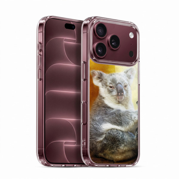 Simone Gatterwe Nature Portraits Koala Soft Gel Case for Apple iPhone 18 Pro