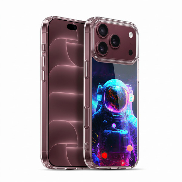 Wumples Cosmic Arts Astronaut Soft Gel Case for Apple iPhone 18 Pro Max
