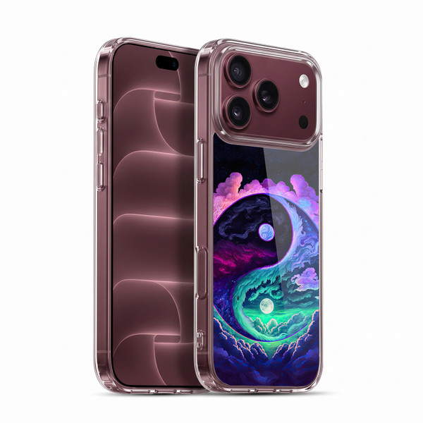 Wumples Cosmic Arts Clouded Yin Yang Soft Gel Case for Apple iPhone 18 Pro Max