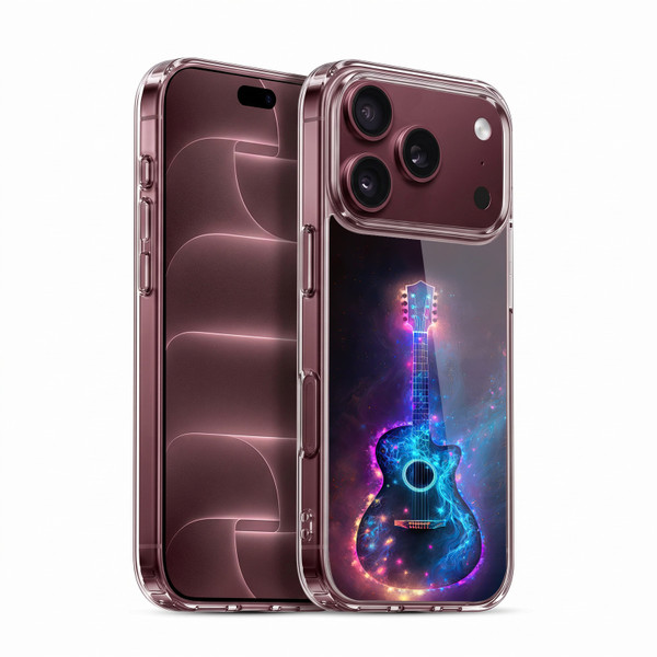 Wumples Cosmic Arts Guitar Soft Gel Case for Apple iPhone 18 Pro