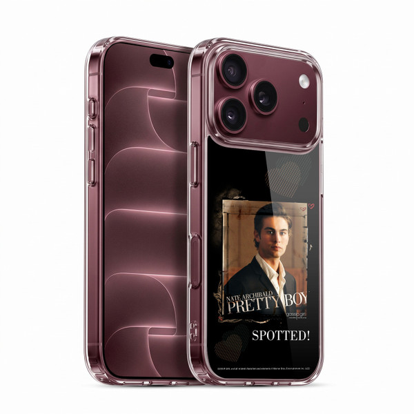Gossip Girl Graphics Nate Soft Gel Case for Apple iPhone 18 Pro