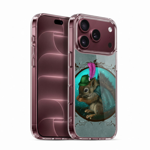 Ash Evans Animals Squirrel Soft Gel Case for Apple iPhone 18 Pro