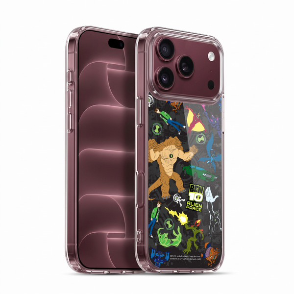 Ben 10: Alien Force Graphics Character Art Soft Gel Case for Apple iPhone 18 Pro Max