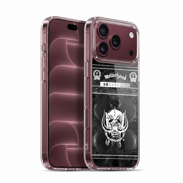 Motorhead Key Art Amp Stack Soft Gel Case for Apple iPhone 18 Pro Max