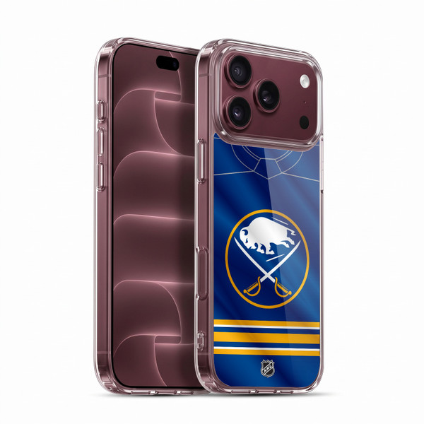 NHL Buffalo Sabres Jersey Soft Gel Case for Apple iPhone 18 Pro Max