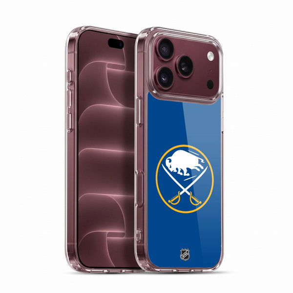 NHL Buffalo Sabres Plain Soft Gel Case for Apple iPhone 18 Pro Max