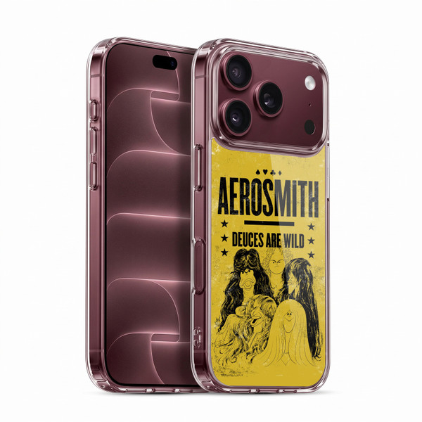 Aerosmith Classics Deuces Are Wild Soft Gel Case for Apple iPhone 18 Pro