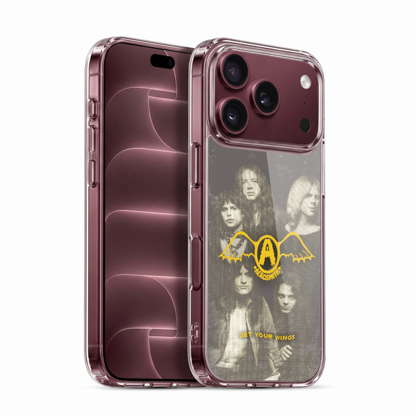 Aerosmith Classics Get Your Wings Soft Gel Case for Apple iPhone 18 Pro