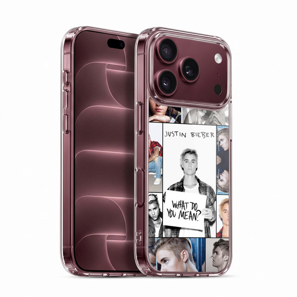 Justin Bieber Purpose Grid Poster Soft Gel Case for Apple iPhone 18 Pro