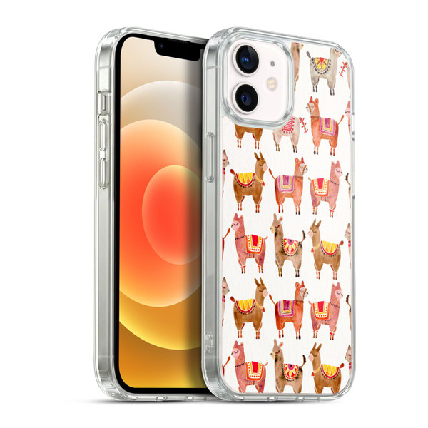 Cat Coquillette Animals Alpacas Soft Gel Case for Apple iPhone 12 / iPhone 12 Pro & MagSafe
