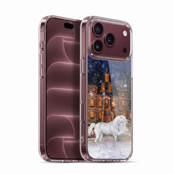 Simone Gatterwe Horses Christmas Time Soft Gel Case for Apple iPhone 18 Pro Max