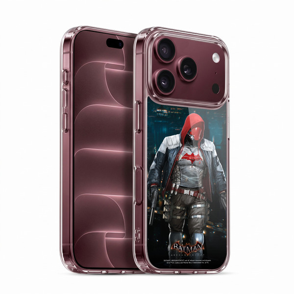 Batman Arkham Knight Characters Red Hood Soft Gel Case for Apple iPhone 18 Pro