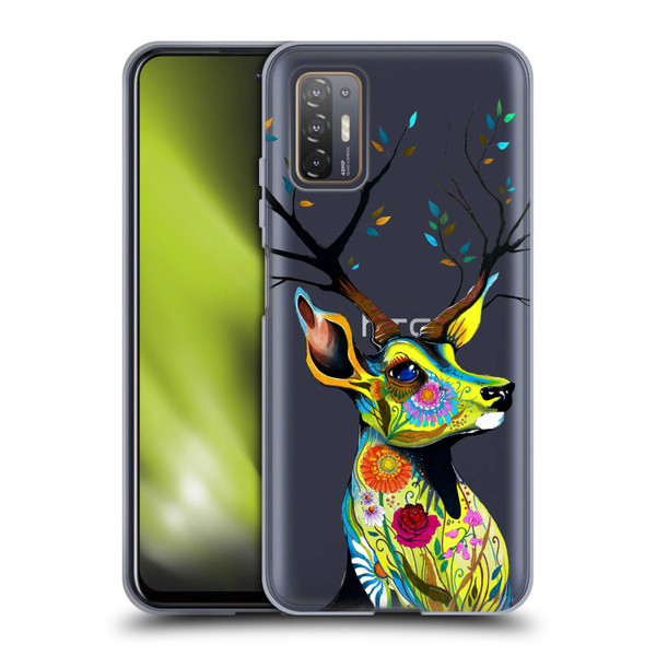 Pixie Cold Animals King Of The Forest Soft Gel Case for HTC Desire 21 Pro 5G